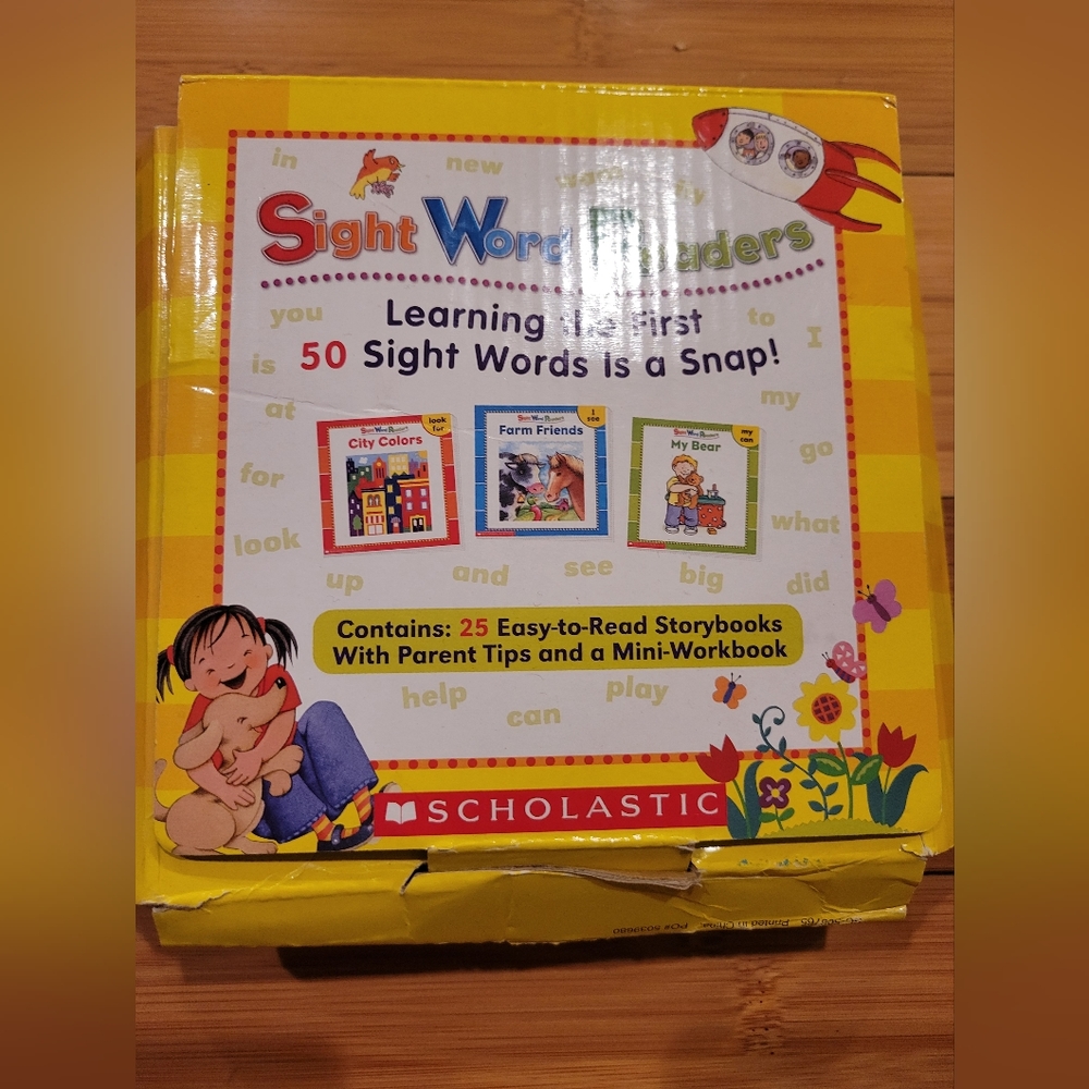First little readers books and wipe , clean book
